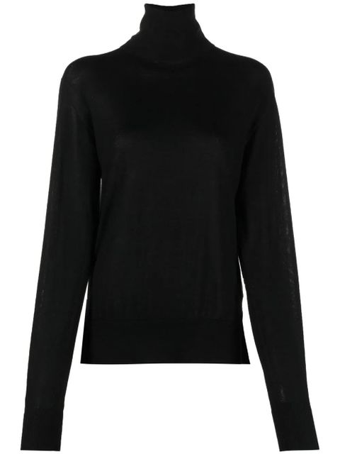 Jil Sander roll-neck long-sleeve jumper - Black - zdjęcie produktu nr 1