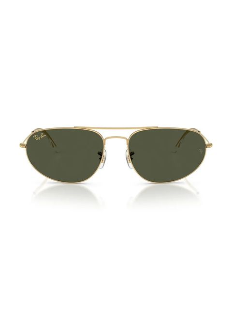 Ray-Ban okulary przeciwsłoneczne kolor złoty 0RB3945 - zdjęcie produktu nr 2