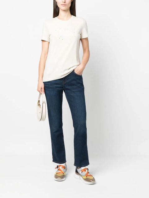 Lauren Ralph Lauren Katlin short-sleeved t-shirt - Neutrals - zdjęcie produktu nr 2