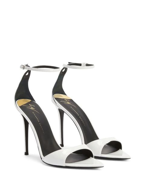 Giuseppe Zanotti 105mm Intriigo Strap sandals - White