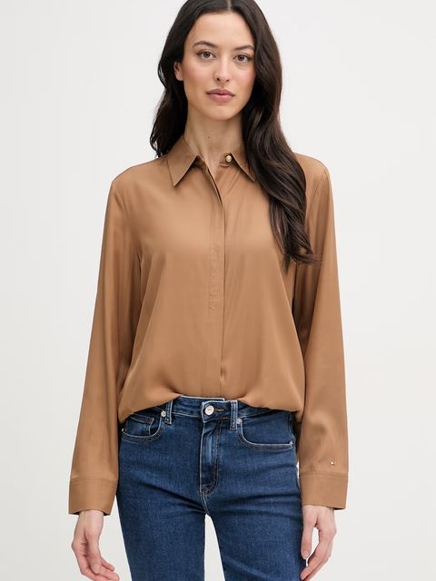 Tommy Hilfiger koszula damska z wiskozy - zdjęcie produktu nr 1