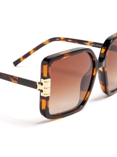 Tory Burch Eleanor sunglasses - Brown - zdjęcie produktu nr 2