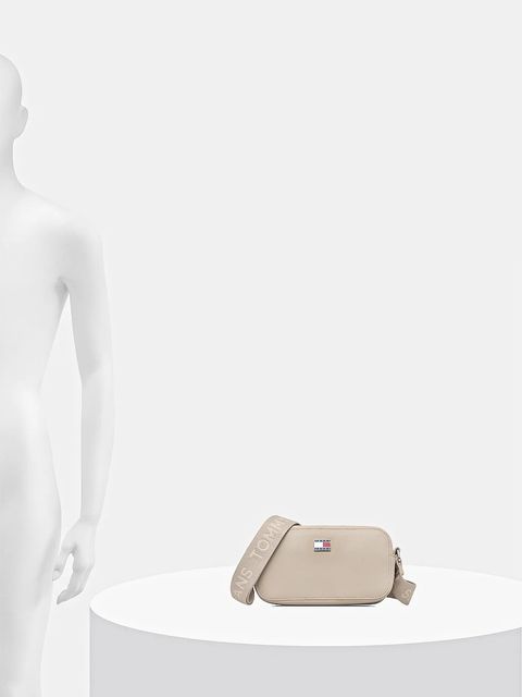 Tommy Jeans torebka kolor beżowy AW0AW18065