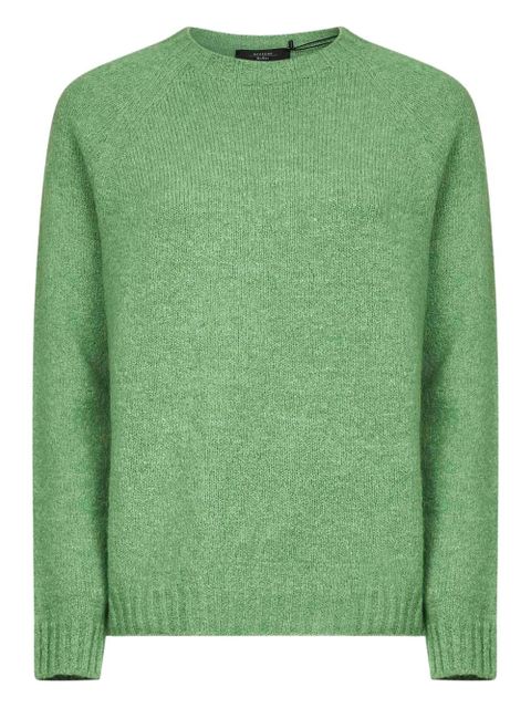 Weekend Max Mara raglan-sleeve ribbed sweater - Green - zdjęcie produktu nr 1