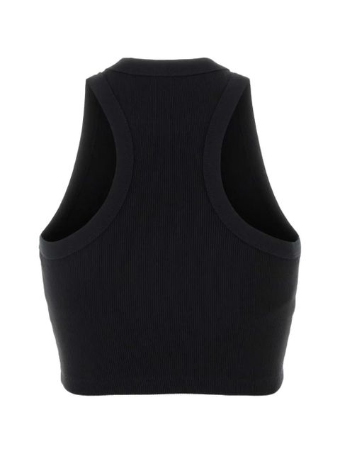 Givenchy ribbed cropped top - Black - zdjęcie produktu nr 2