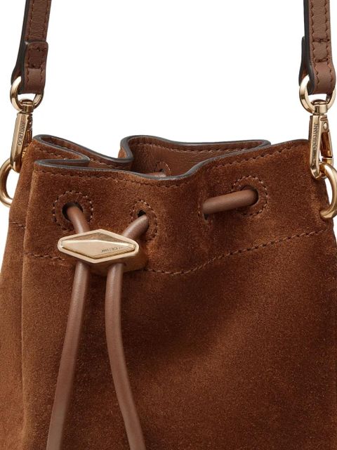 Jimmy Choo Cinch mini bucket bag - Brown