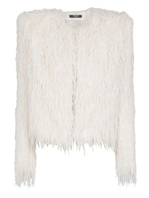 Balmain fringed jacket - White - zdjęcie produktu nr 1