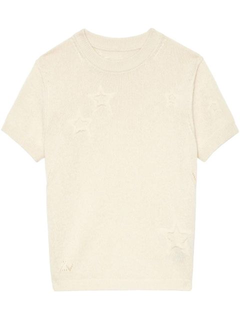 Zadig&Voltaire Bully Seco top - Neutrals - zdjęcie produktu nr 1