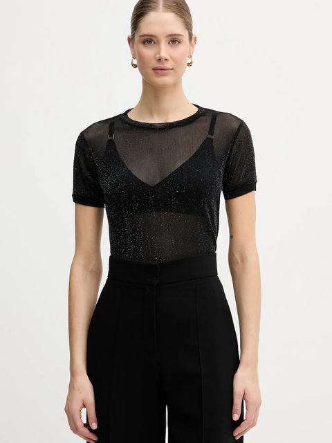 United Colors of Benetton t-shirt damski kolor czarny 33UXD10B8 - zdjęcie produktu nr 1