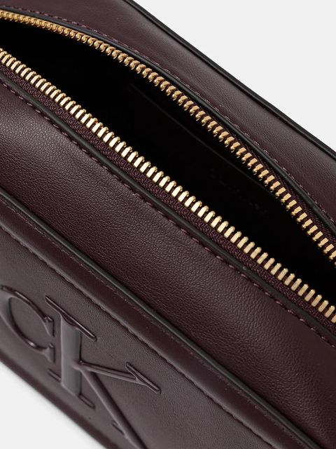 Calvin Klein torebka kolor brązowy LV04F3220G