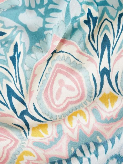 ETRO paisley-print minidress - Blue