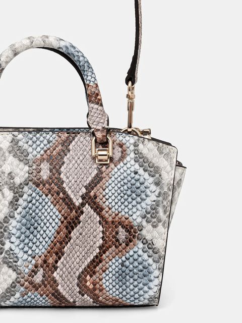 Guess torebka QUEENSLAND kolor niebieski HWKG96 55760