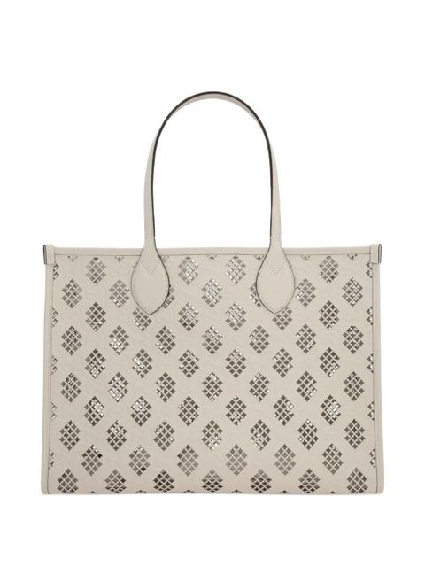 Gucci laser-cut leather tote bag - White - zdjęcie produktu nr 2