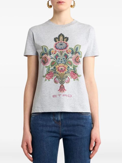 ETRO paisley-print T-shirt - Grey - zdjęcie produktu nr 2