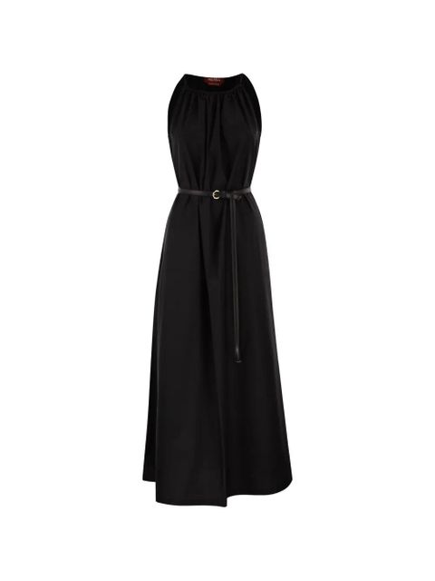 Max Mara halterneck belted maxi dress - Black - zdjęcie produktu nr 1