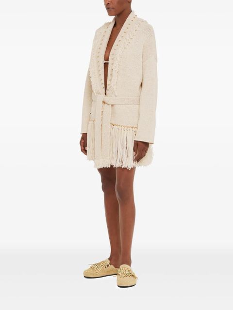 Alanui Jasmine cardigan - White - zdjęcie produktu nr 2