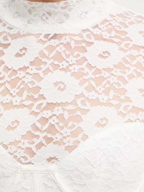 Bardot sukienka kolor beżowy maxi dopasowana 60189DB