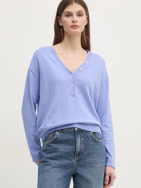 Mos Mosh sweter z domieszką kaszmiru - zdjęcie produktu nr 1