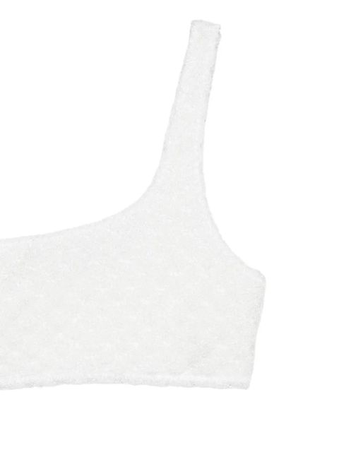 Missoni one-shoulder bikini set - White