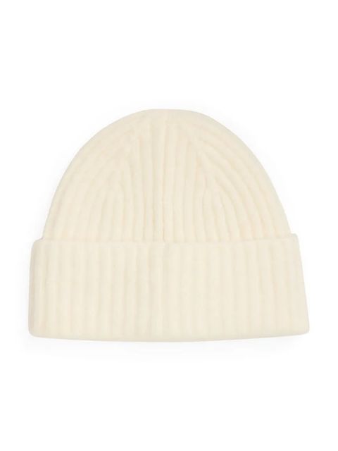 Lauren Ralph Lauren czapka z dodatkiem wełny kolor beżowy 454P04511 - zdjęcie produktu nr 2