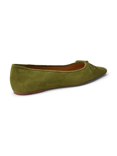 Polo Ralph Lauren baleriny zamszowe Pnt Ballet Flat
