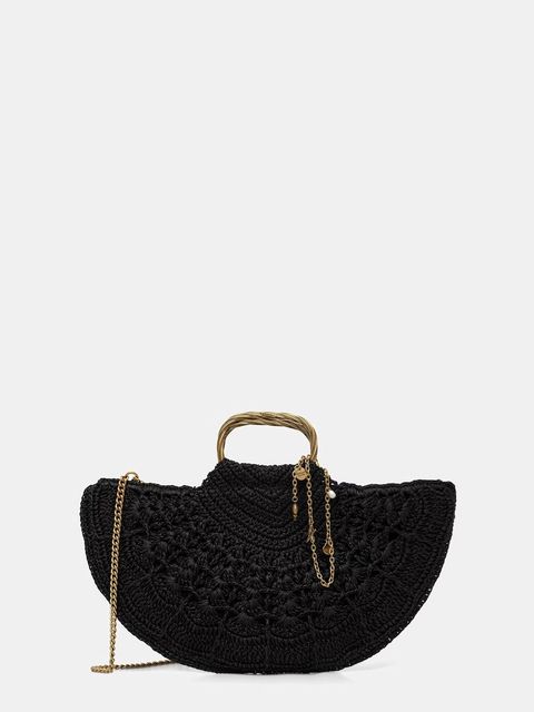 Twinset torebka rogal damska pleciona - zdjęcie produktu nr 1