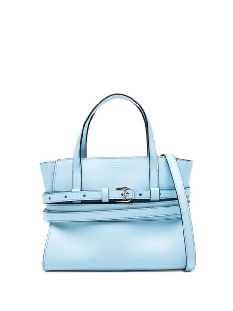 Moschino buckle-strap tote bag - Blue - zdjęcie produktu nr 1
