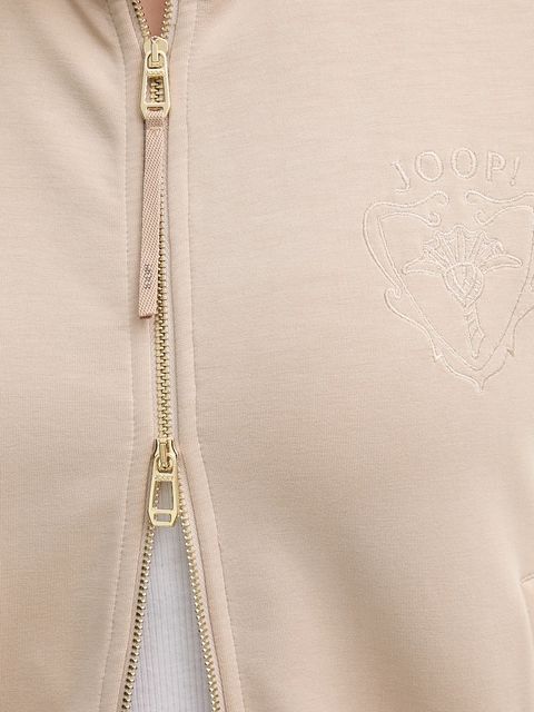 Joop! bluza damska kolor beżowy gładka 30047776