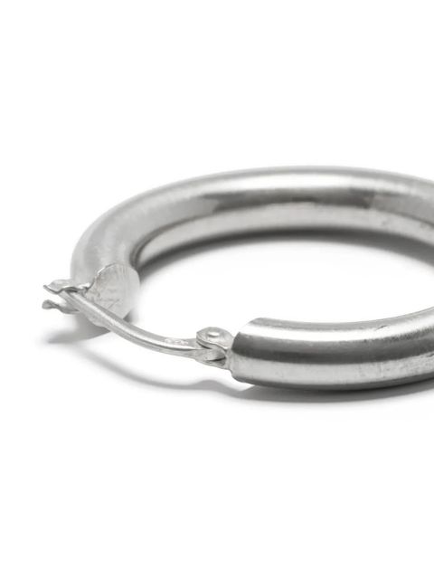 Jil Sander small hoop earrings - Silver