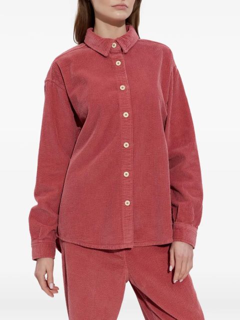 American Vintage Padow corduroy shirt - Red