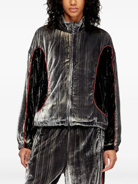 Diesel G-Riffin zip-up puffer jacket - Silver - zdjęcie produktu nr 2