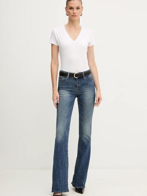 Armani Exchange t-shirt bawełniany damski kolor biały XW001008 AF17172