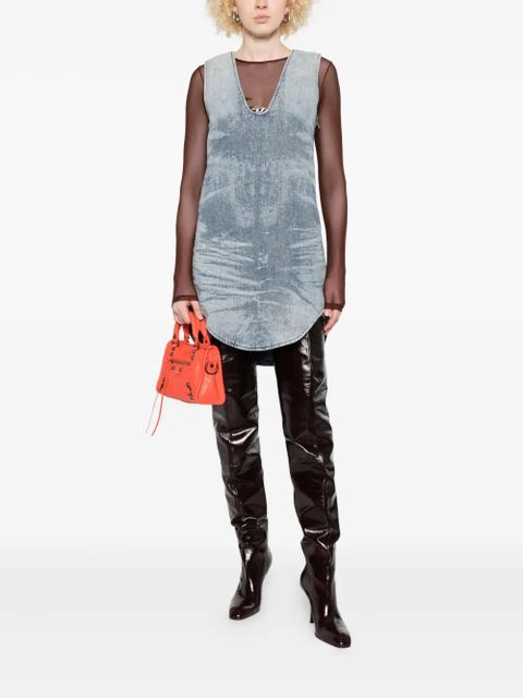 Diesel V-neck sleeveless dress - Blue