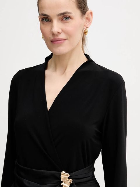 Joseph Ribkoff bluzka damska kolor czarny gładka 254117