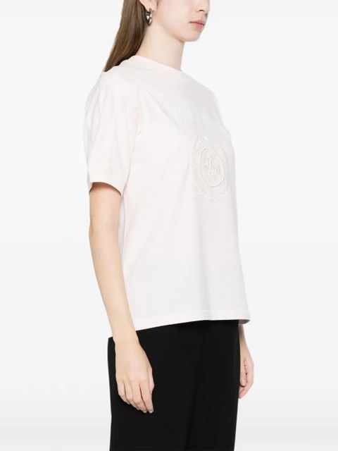 ANINE BING Jaylin crew-neck short-sleeve T-shirt - Pink
