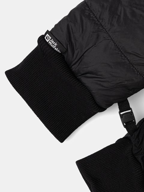 Jack Wolfskin rękawiczki URBAN kolor czarny A65228 - zdjęcie produktu nr 2