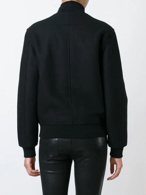 Givenchy love print bomber jacket - Black