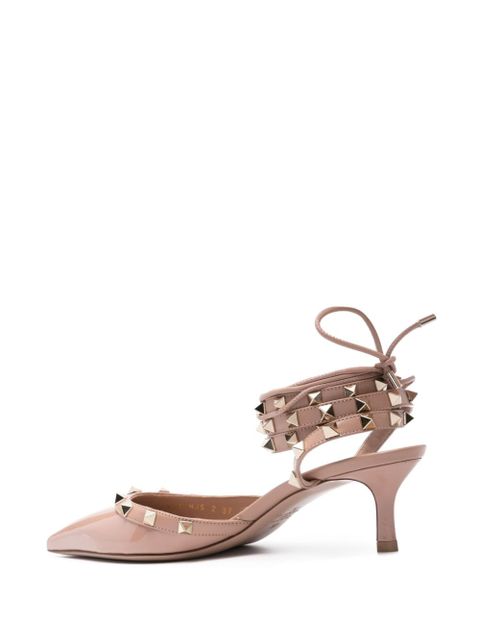 Valentino Garavani Rockstud 60mm patent-leather pumps - Pink - zdjęcie produktu nr 2