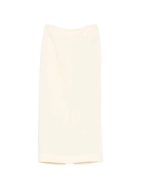 WARDROBE.NYC high-waisted pencil midi skirt - Neutrals - zdjęcie produktu nr 1