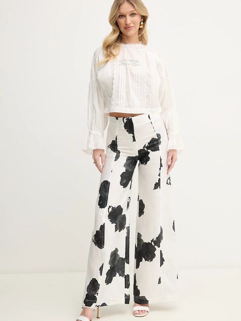 Liviana Conti spodnie lniane - zdjęcie produktu nr 2