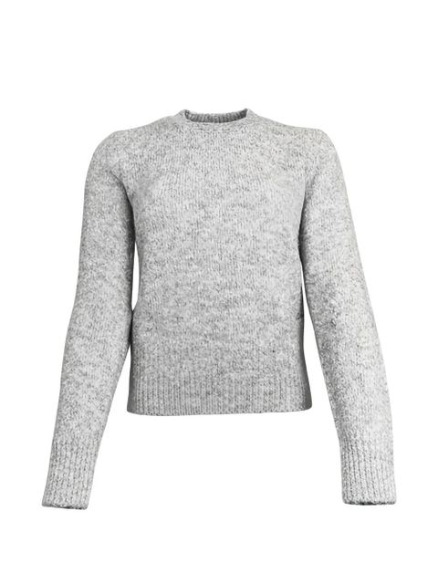 AMI Paris round-neck sweater - Grey - zdjęcie produktu nr 1