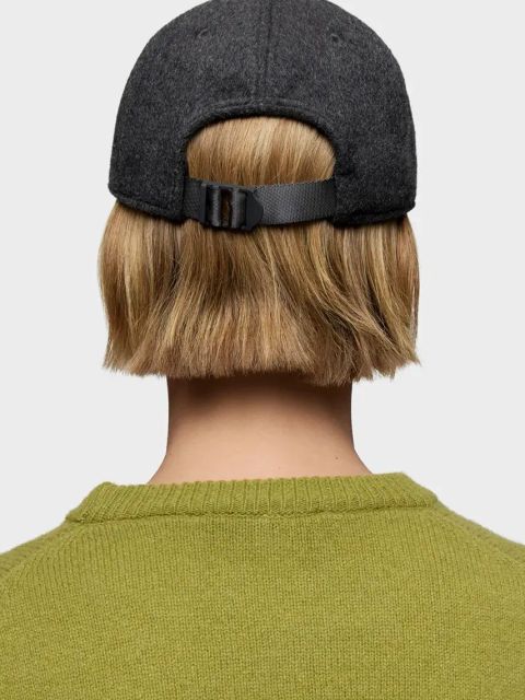 Tous czapka z daszkiem wełniana TEXTIL kolor szary gładka 2002138547