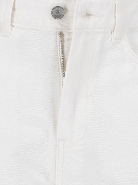 The Frankie Shop Nelton barrel-leg jeans - White