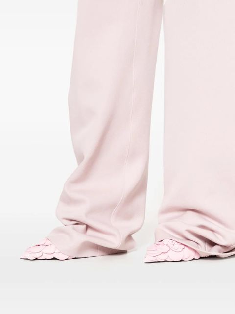 The Attico tailored wide-leg trousers - Pink