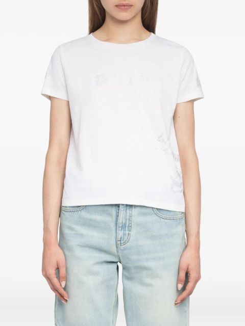 Zadig&Voltaire Alys rhinestone-embellished T-shirt - White