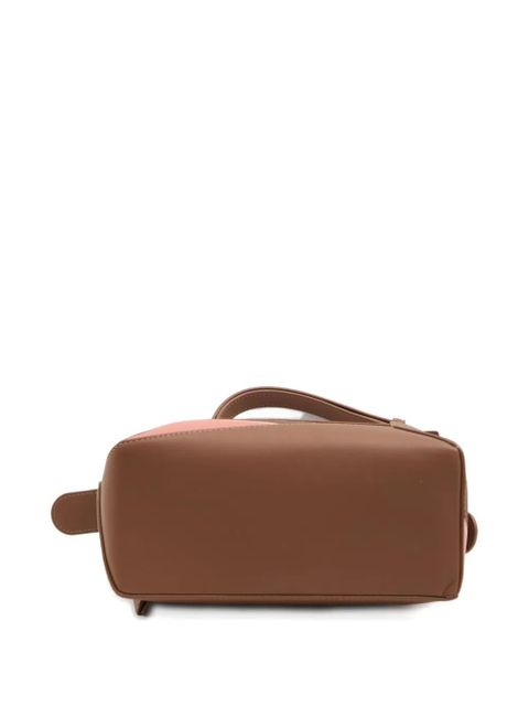 LOEWE small Puzzle Edge calfskin tote bag - Brown - zdjęcie produktu nr 2