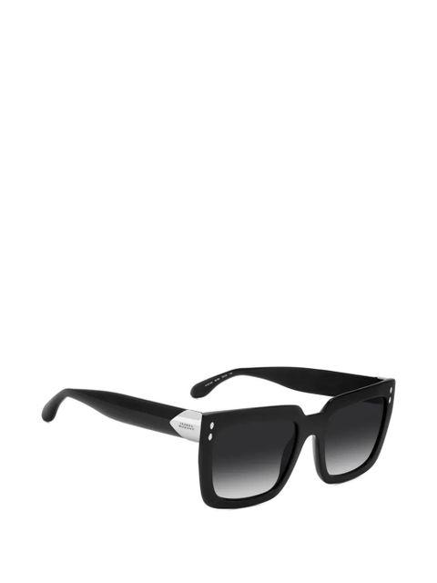 ISABEL MARANT square-frame sunglasses - Black