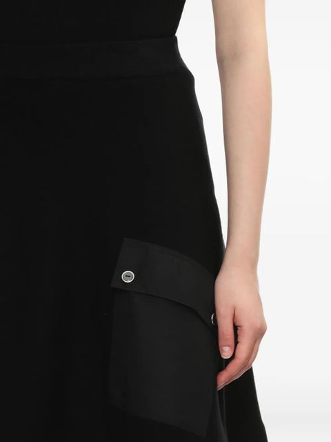 3.1 Phillip Lim asymmetric-design midi skirt - Black