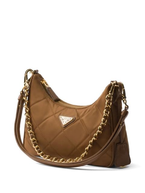Prada Re-Edition 1995 Chaîne shoulder bag - Brown