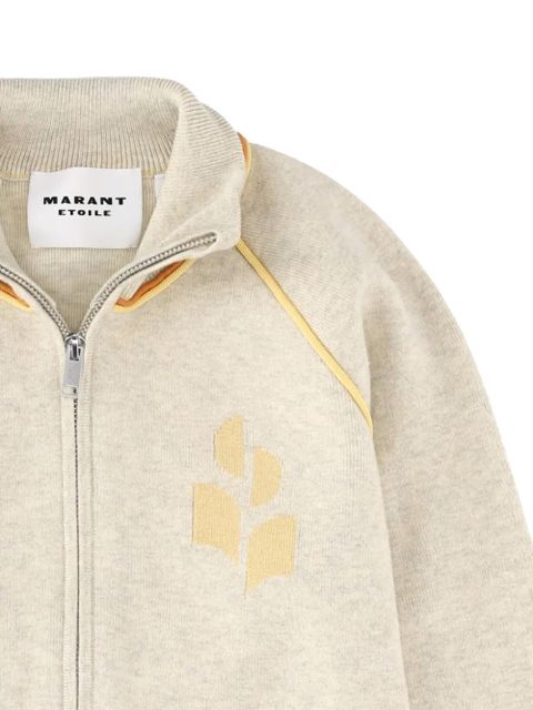 MARANT ÉTOILE zipped sweatshirt - Grey - zdjęcie produktu nr 2